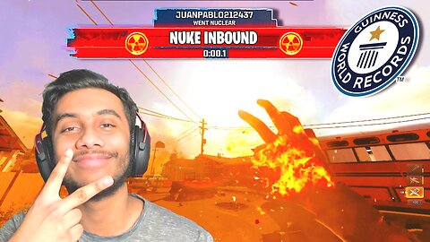 WORLDS FIRST EVER NUKE on NUKETOWN in Black Ops 6! ☢️ (World Record)