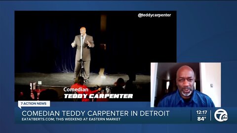 Teddy Carpenter performing at Bert's Comedy Warehouse this weekend