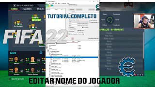 FIFA 22 COMO EDITAR O NOME DO JOGADOR | DENTRO E FORA DO MODO CARREIRA E JOGADOR DA BASE