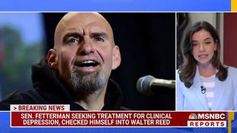 Sen. Fetterman checks himself into hospital for clinical depression