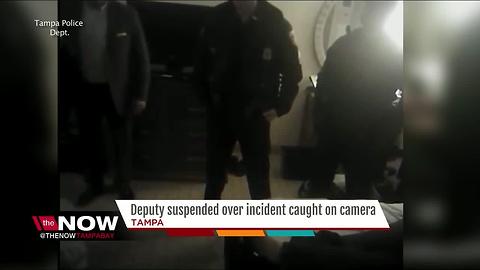 Deputy suspended over incident caught on camera