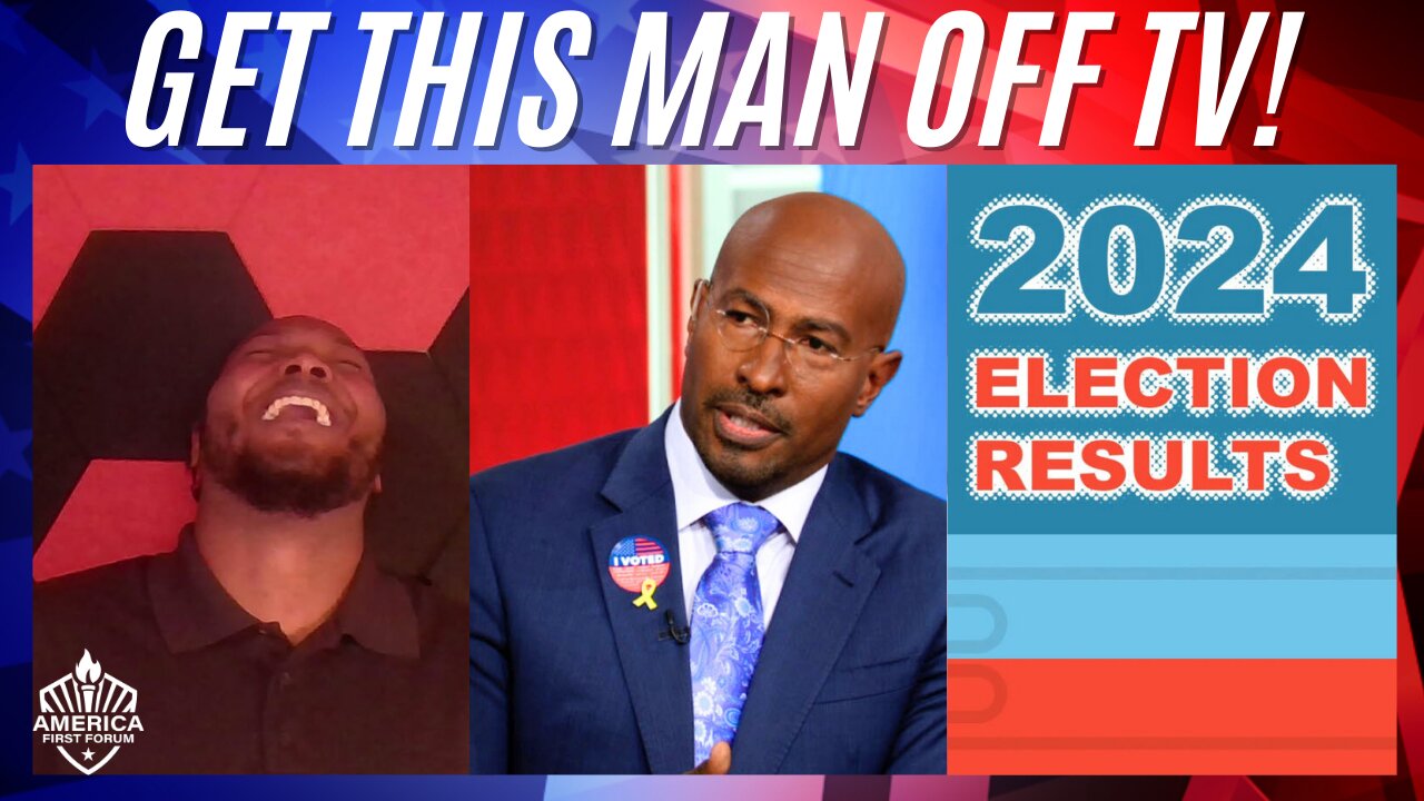 Crying Van Jones Mourns Kamala's Loss as a 'Nightmare' - My Reaction