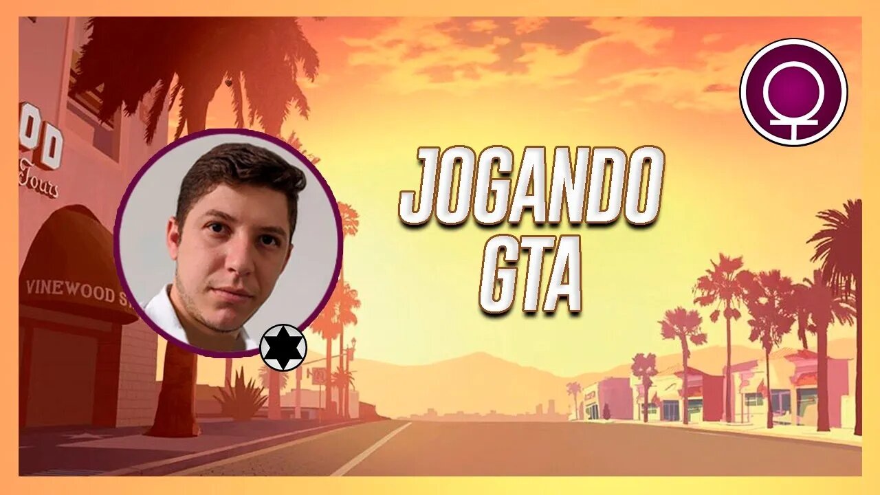 Primeira live jogando GTA 5