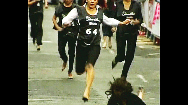 Mexican High-Heel Race