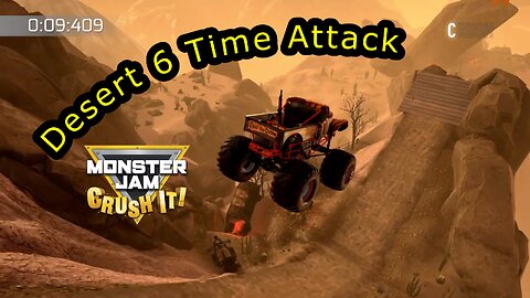 Monster Jam Crush It!: Hill Climb: Desert 6 Time Attack