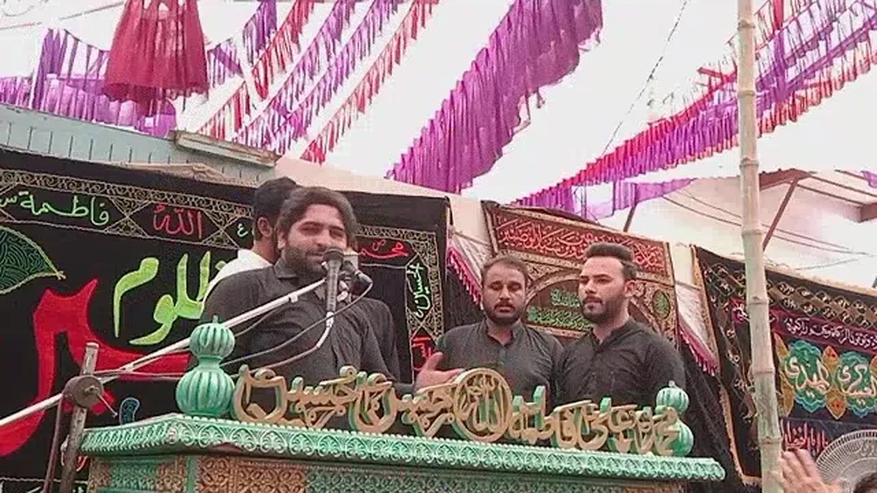 New Qasida Mola Raza as di kia baat ae Zakir Arbab Haider Bukhari