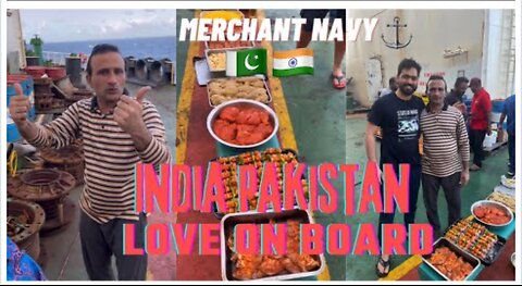 PARTY ON BOARD indian 🇮🇳 pakistani crew Love On board