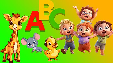 ABC SONG LEARN WITH ANIMALS - FOR KIDS 2024