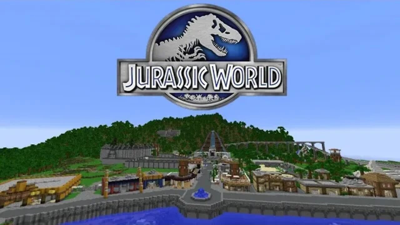 Minecraft Jurassic World DLC Gameplay Highlights | minecraft jurassic world | minecraft dinosaurs