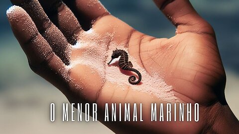 O menor animal marinho!