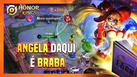 A ANGELA É DIVERTIDA NESSE JOGO KKKKKKKKKKKKK | HONOR OF KINGS