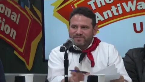 Camilo Mejia at the United National Anti-war Coalition Conference February 2020