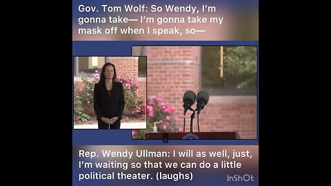 Hot mic: Pennsylvania Representative Wendy Ullman admits masks are political theater (Sep. 29, 2020)