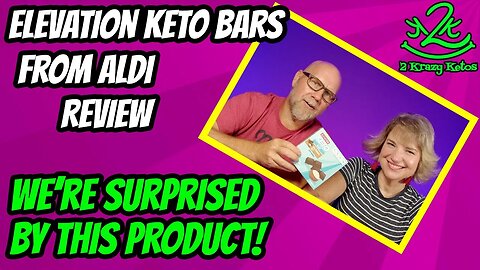 Review of Elevation Keto Bars from Aldi