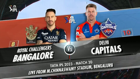 Royal Challengers Bangalore vs Delhi Capitals – 20th Match Highlights IPL 2023