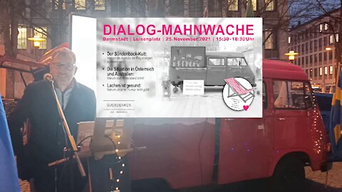 Mahnwache 25.11.21 DA - RA Ralf Ludwig wieder zu Gast
