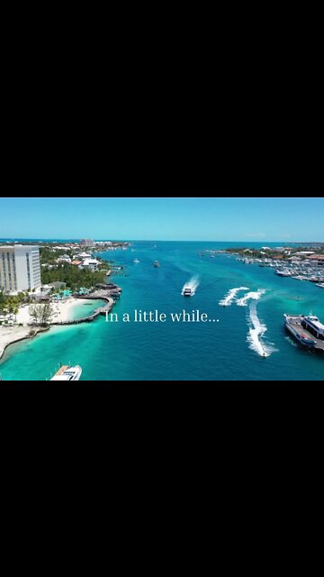 In a little while...