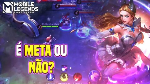 SERÁ Q AGORA ELA ENTRA NO META? | ODETTE REWORK | MLBB