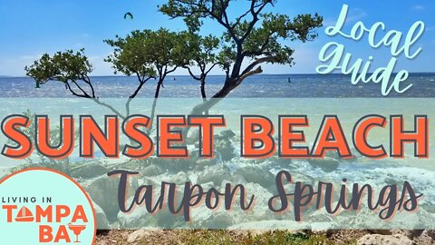 SUNSET BEACH in Tarpon Springs, Florida | A Cinematic Tour