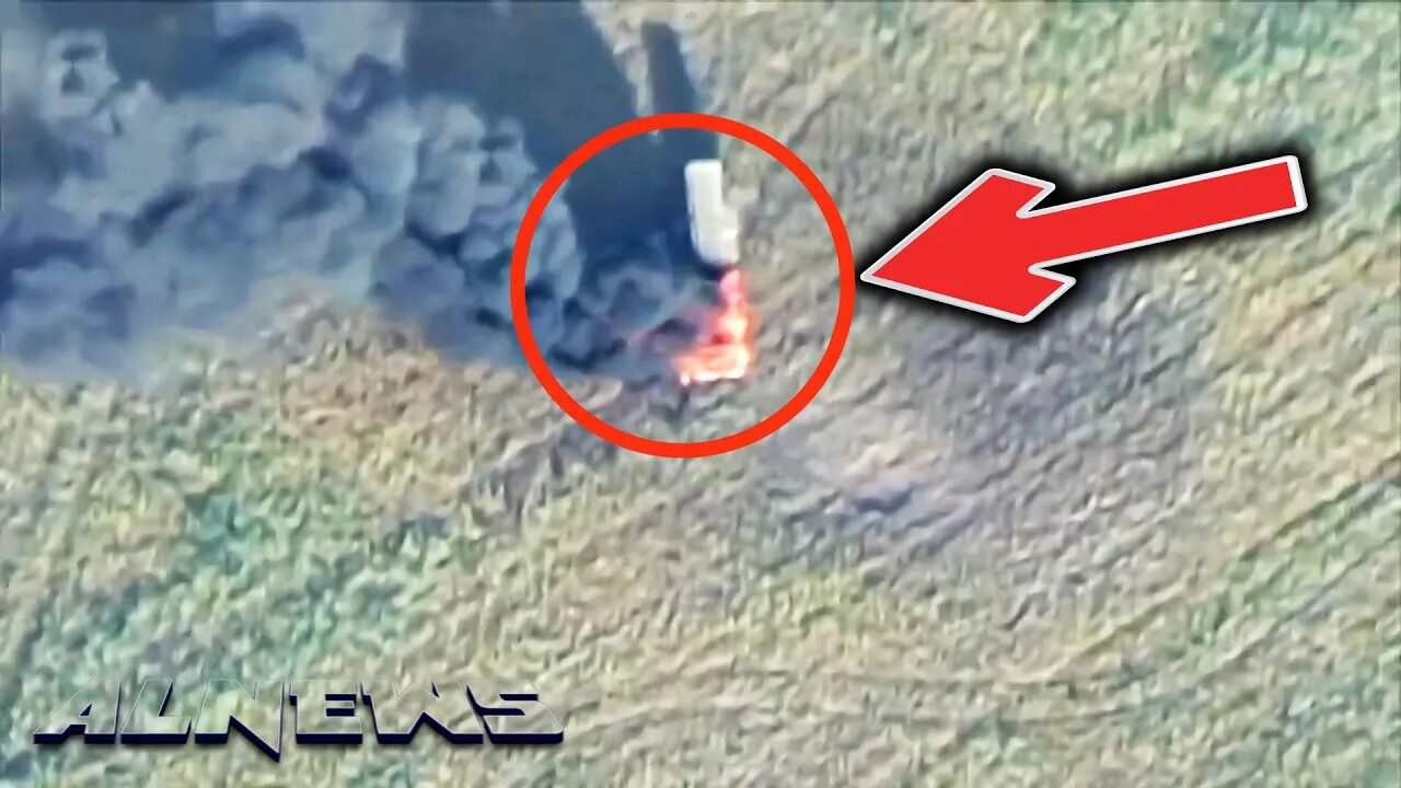 Ukrainian 28th Brigade destroying BM-27 Uragan "Hurricane" of the occupiers