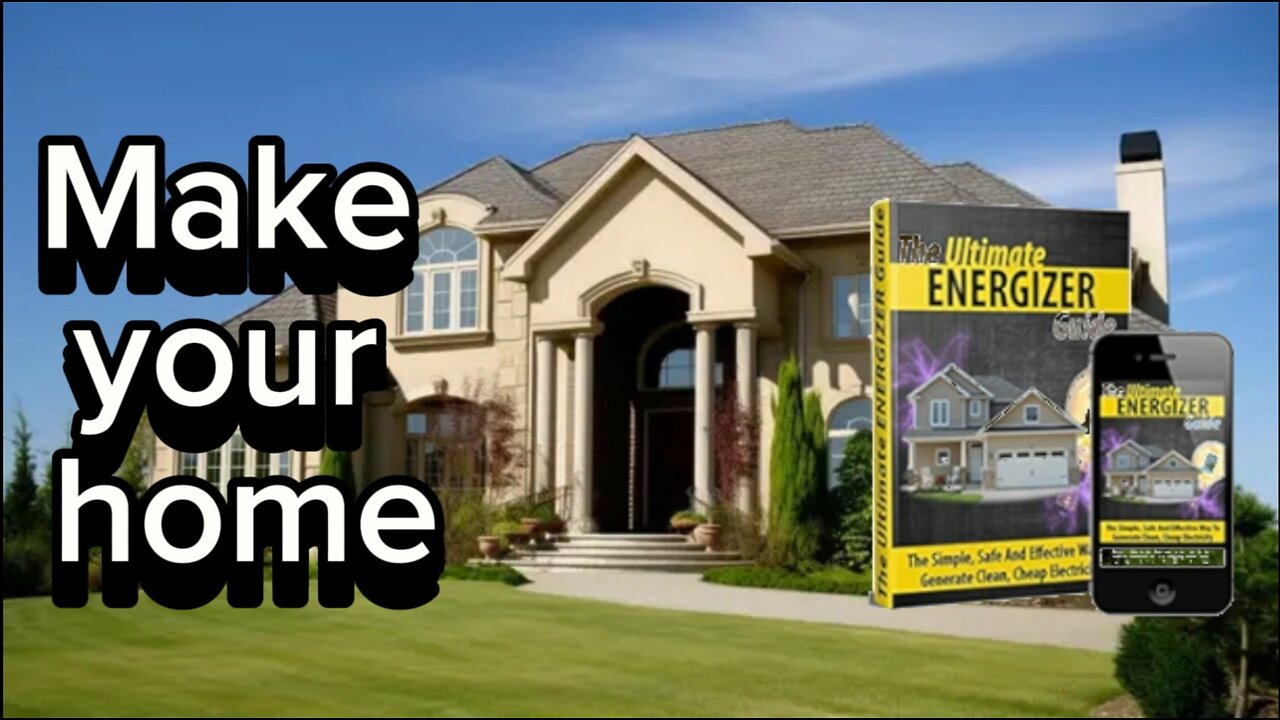 The Ultimate Energizer - Make your home in your hand😊