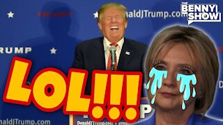 Crooked Hillary Clinton Sobs Hysterically as She Reads "Victory" Speech She Wrote for 2016
