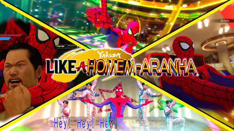 Homem aranha aprontando no japão | Yakuza 0 (Like a spider)