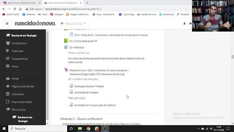 Bacharel em Teologia de 200 reais na descrição