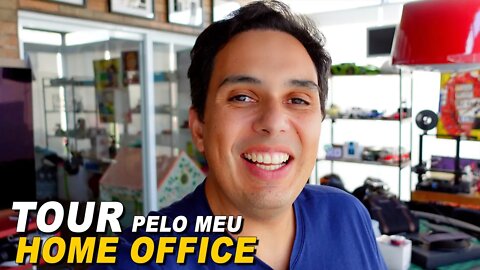 Tour pelo meu Home Office