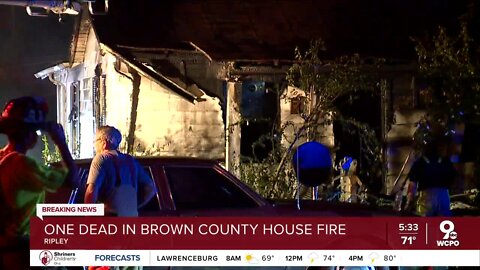 Elderly woman killed in Ripley house fire
