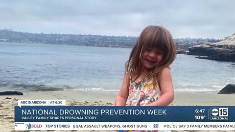 Ahwatukee mom raising awareness for pool safety after daughter's near-drowning