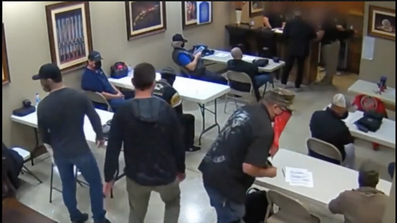 Man Gets Lit up After Trying to Rob Gun Class