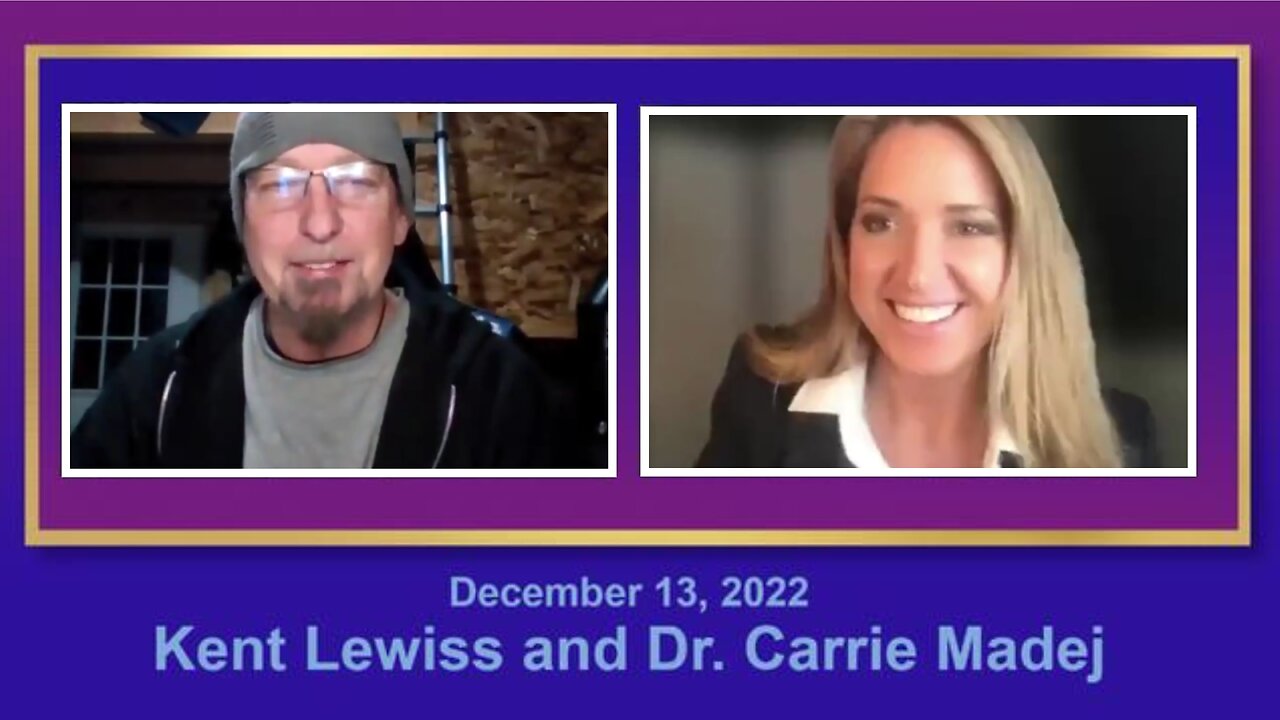 Dr Carrie Madej interviewing Kent Lewiss - new financial system & solutions - December 13, 2022