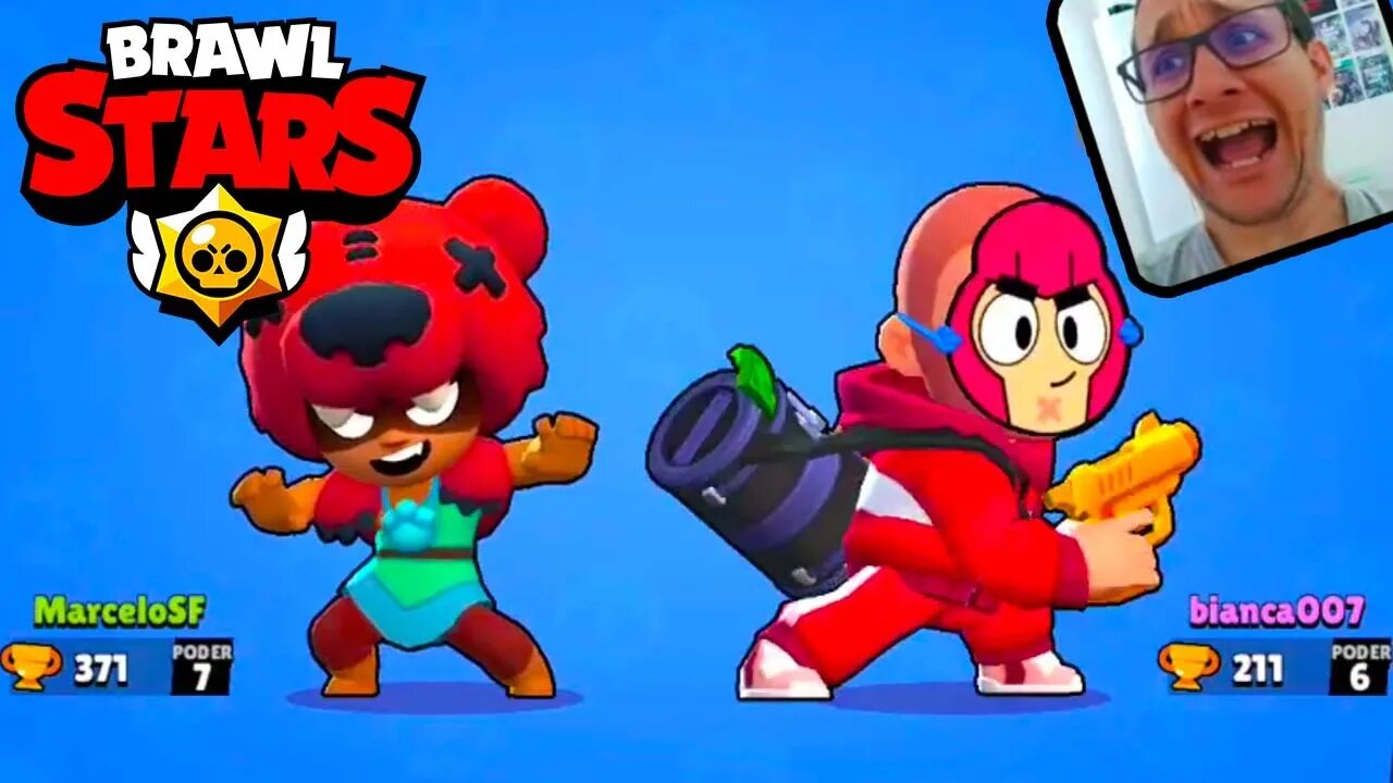 GANHEI COM COLT CARECA ALEATÓRIO do Brawl Stars