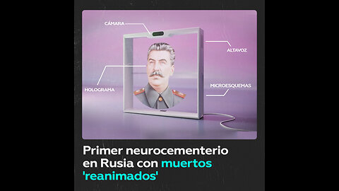 Neurocementerio ruso permitirá hablar con los difuntos mediante IA