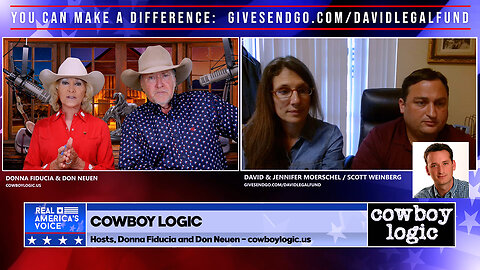 Cowboy Logic - 07/09/23: David & Jennifer Moerschel (Oath Keeper / J6 Family)