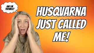 Husqvarna Called Me! You Won't Believe Why! 2023 Equip Exposition