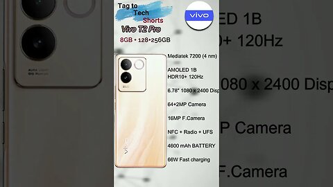 Vivo T2 Pro