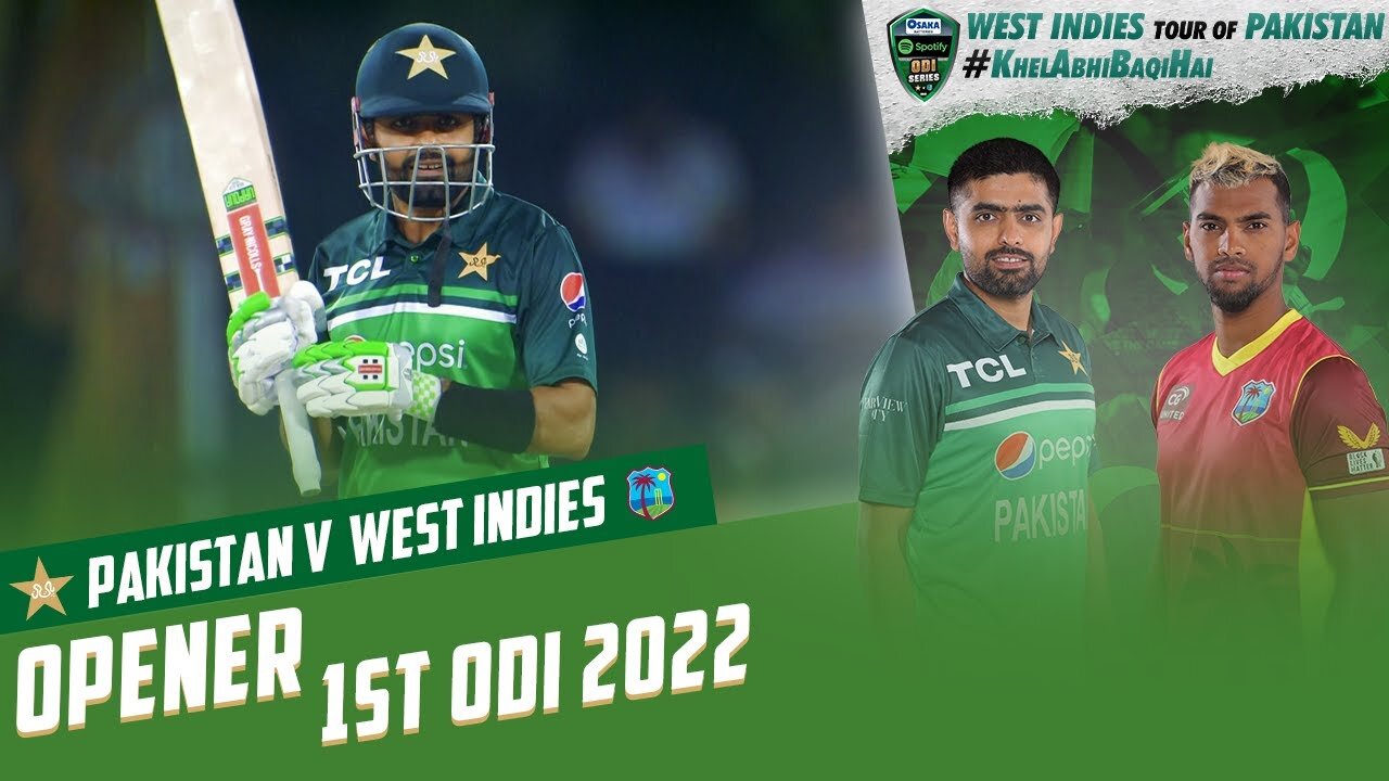 Pakistan vs west indies odi match highlights 2022