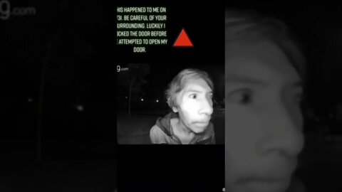 Beware Of Your Surroundings: Woman And Her Son Got Followed Home By Man And He Tried To Open Door!