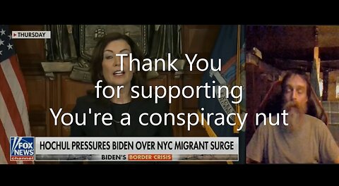 KATHY HOCHUL, GOVERNOR OF NEW YORK STATE CARES MORE ABOUT ILLEGAL ALIENS THAN LEGAL CITIZENS