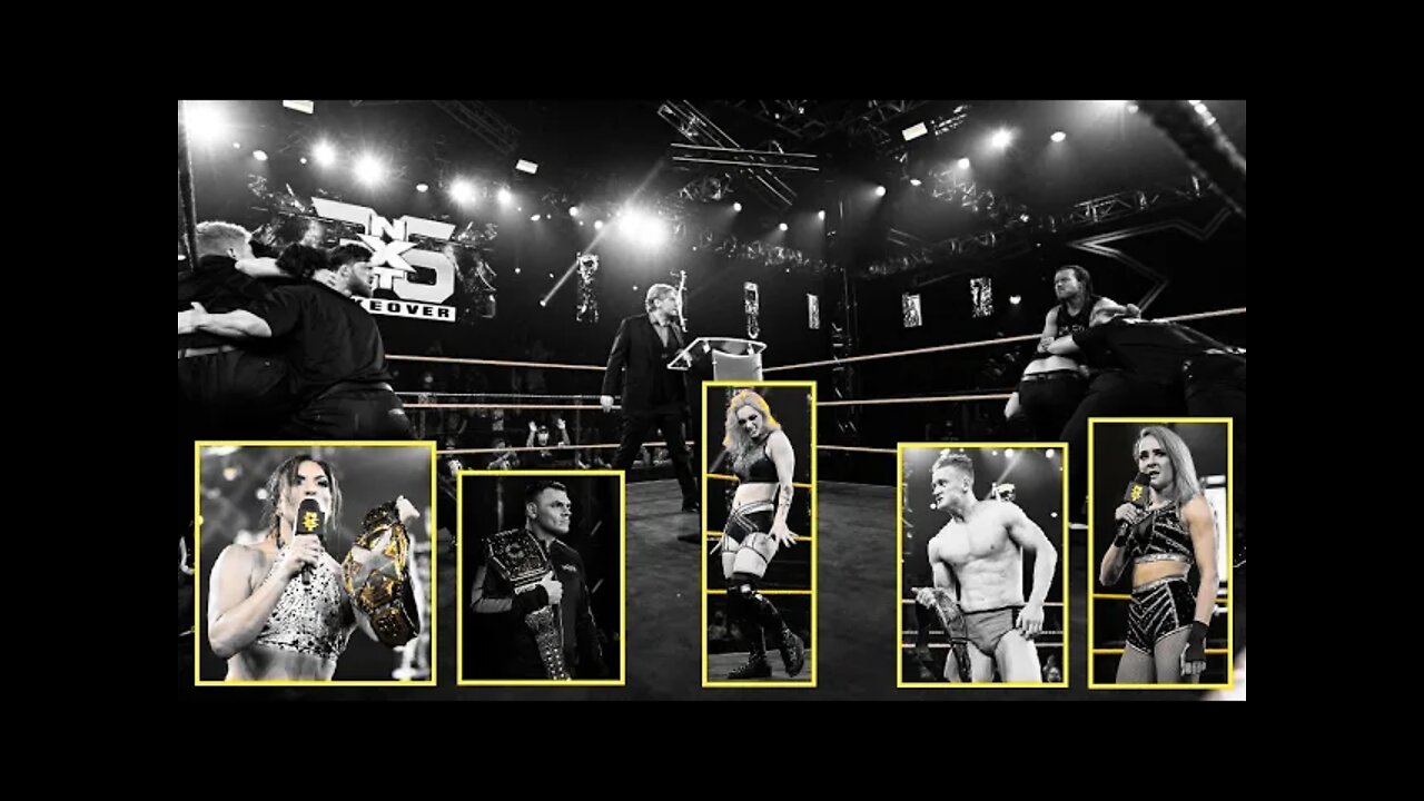 PETE DUNNE Vs. ILJA DRAGUNOV, DAKOTA KAI Vs. SARRAY, More TAKEOVER 36 Build : NXT 8/10/21