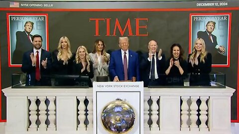 🔥 Chants of “USA!” Break Out as President Trump Rings Opening Bell at NY Stock Exchange