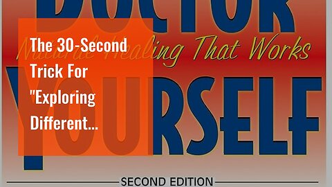 The 30-Second Trick For "Exploring Different Therapeutic Approaches for Treating Mental Health...