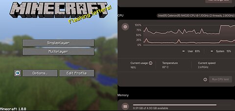 Chromebook Hardware Specs to run REAL SHADERS on Minecraft 1.8.8!