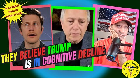 David Pakman Is A JOKE: He's Actually Claiming Trump Is In Mental Decline - Asks Hack DR To Affirm