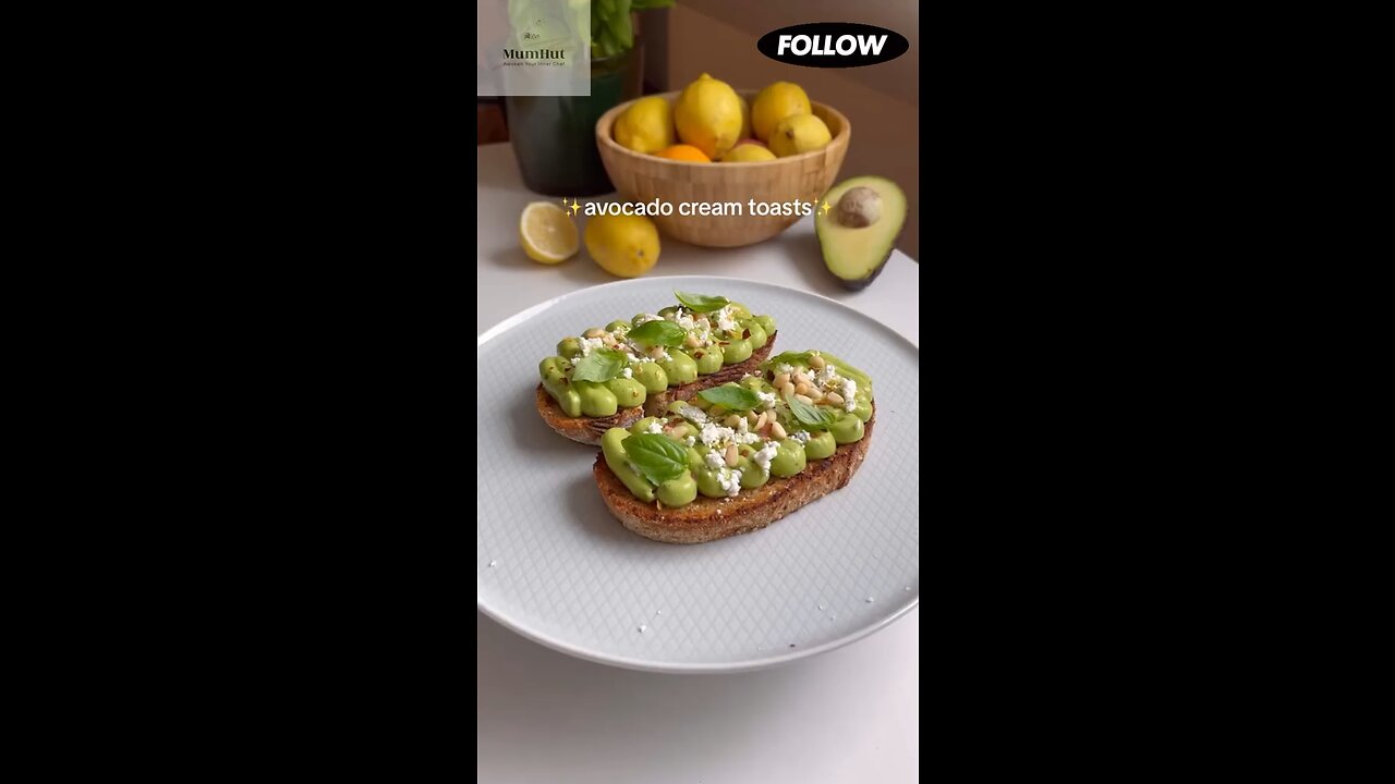 Avocado Cream Toast | Avocados | Quick Recipes