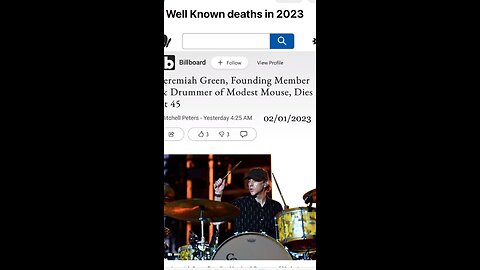 Well known people to have died in 2023
