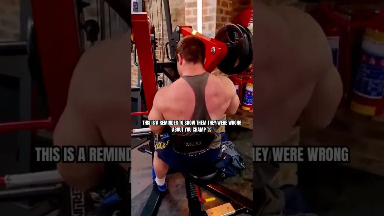 Prove them wrong 🚫 #shorts #dailymotivation #workoutmotivation