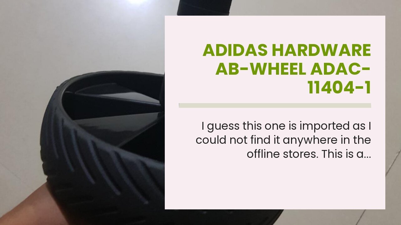 adidas hardware ab-wheel adac-11404-1